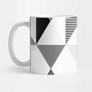Hollow Triangular Shape Pattern Mug